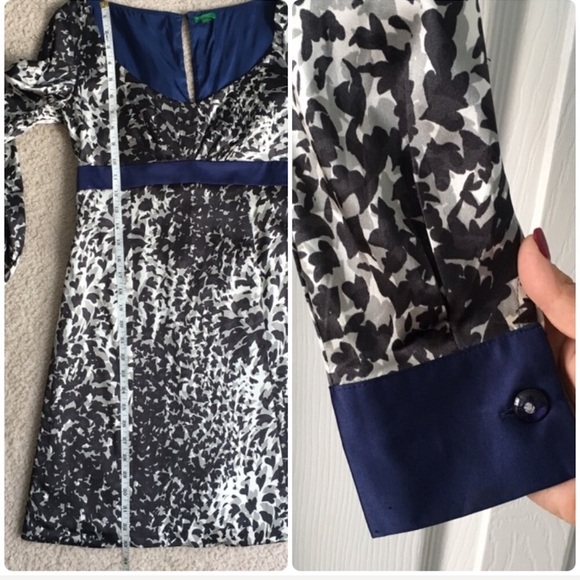 United Colors of Benetton Empire Waist Dress S - Picture 7 of 8